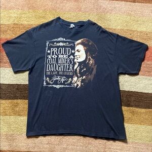 Vtg Coal Miners Daughter Loretta Lynn shirt